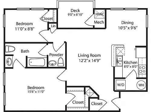 Floor plan B2