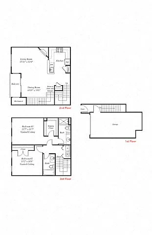 Floor plan 2D Townhome Renovation 6
