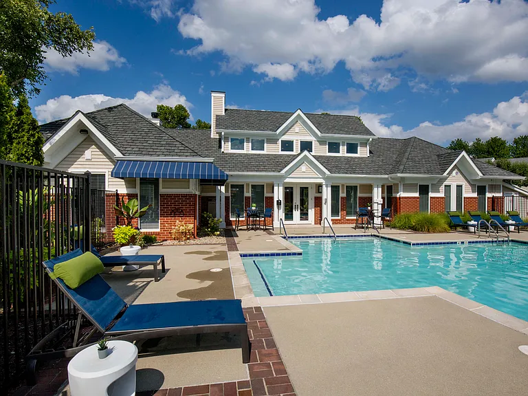 Resort-style pool and expansive sundeck