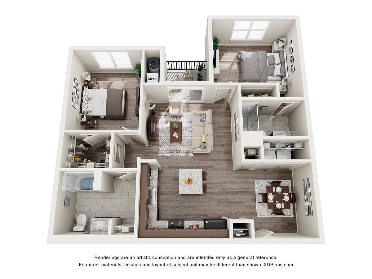 Floor plan B1