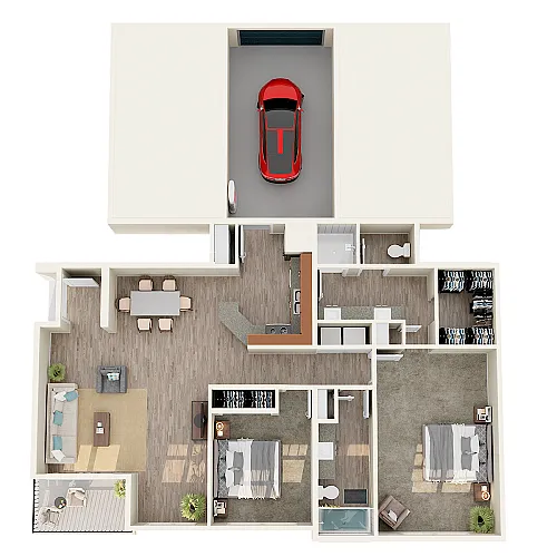 Floor plan The De Loma