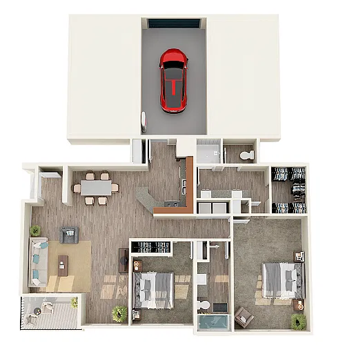 Floor plan The De Loma