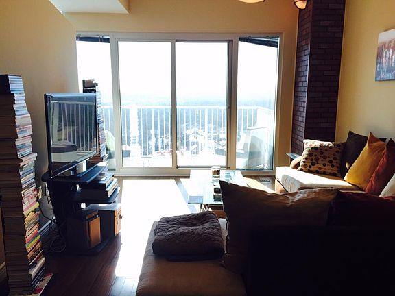 Closer view of living room