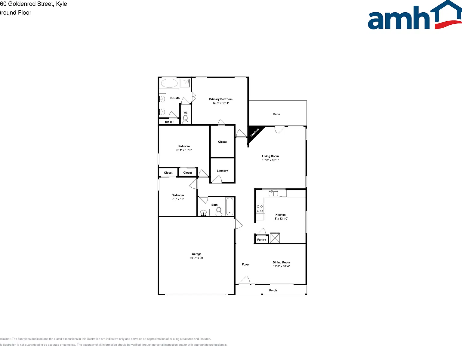 3 bed, 2.0 bath, 1633 sqft, $1,915 — Photo 2