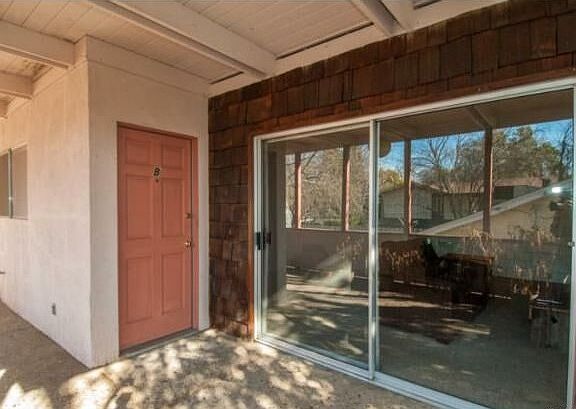 Large Patio with Entry door