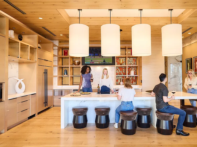 The Demonstration Kitchen at One Cardinal Way.