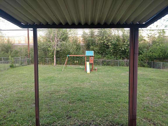 Fenced in Back Yard