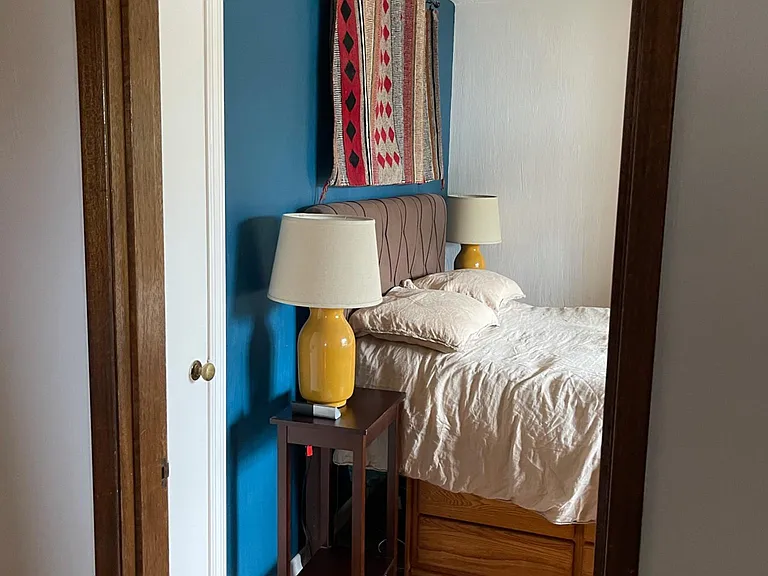 Bedroom 1 faces the street.