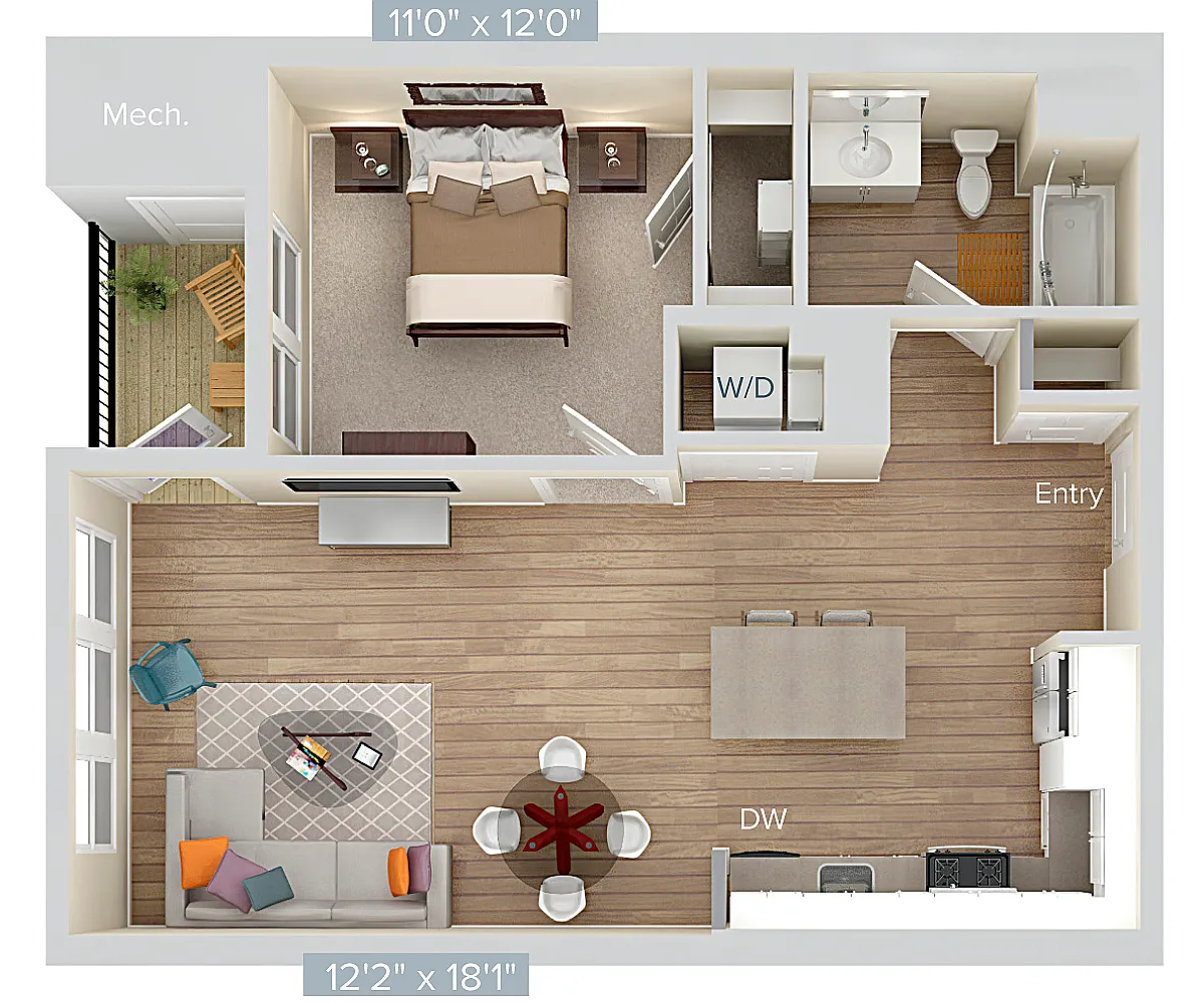 Floor plan A1-sc2x-730