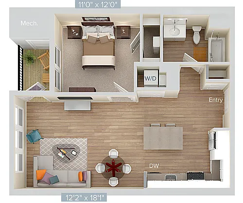 Floor plan A1-sc2x-730