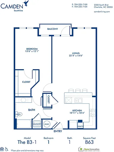 Floor plan B3-1