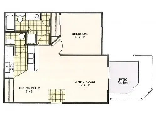 Floor plan Highlander Upstairs