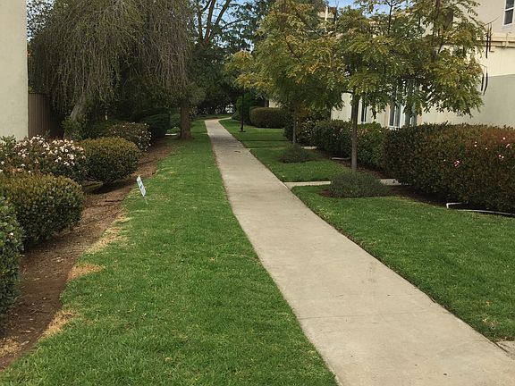 Walkway to unit