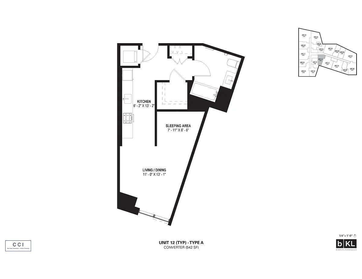 Floor plan Tier 12 - Convertible