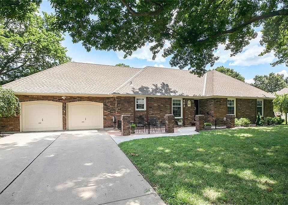 Beautiful true ranch on large lot with mature trees.