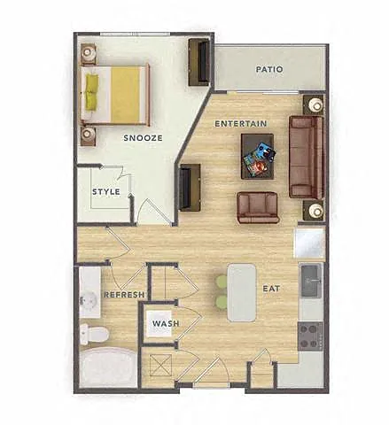 Floor plan 1A
