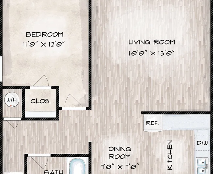 Maple Platinum Floorplan Diagram