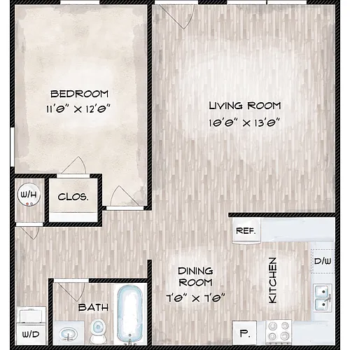 Floor plan Maple Platinum