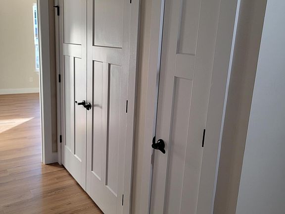 Laundry and Linen closets