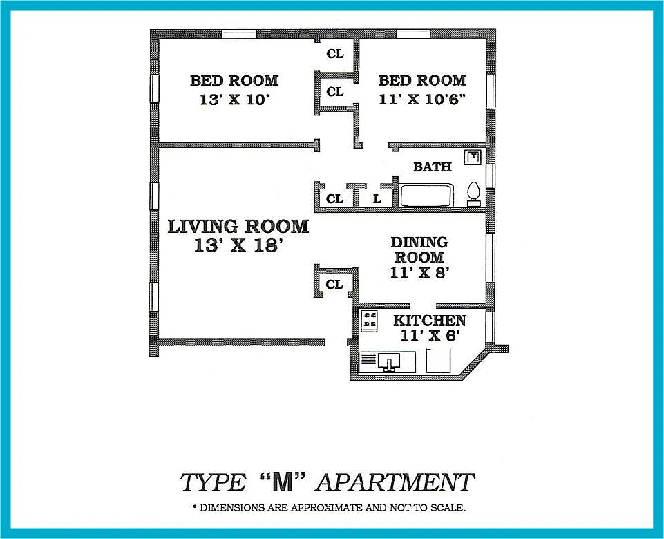 Floor plan M