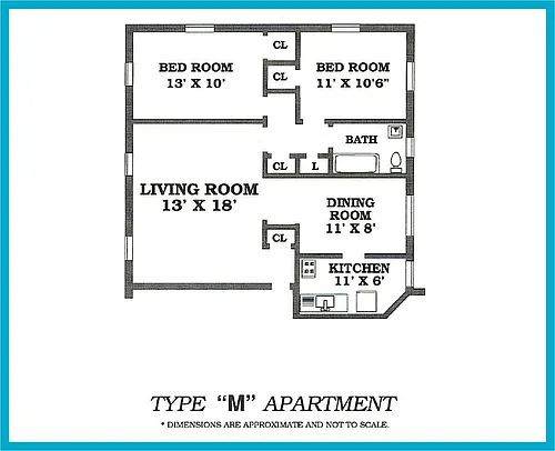 Floor plan M