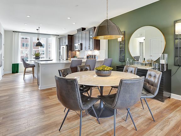 Intimate dining area