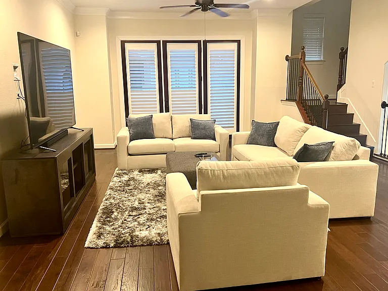 The main floor living room