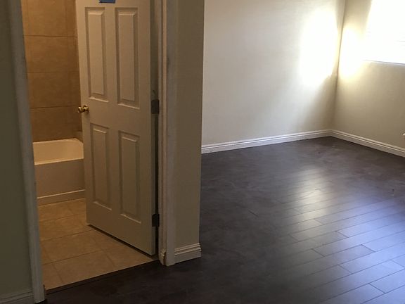 Master bedroom with bathroom