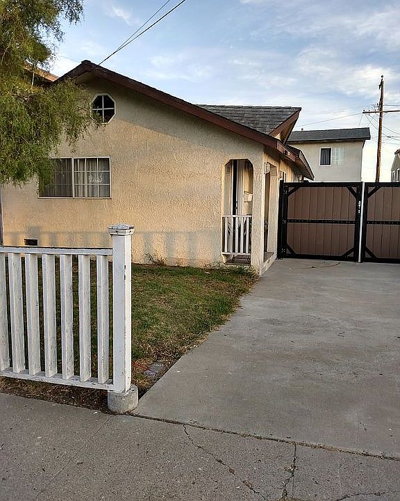 front of the house