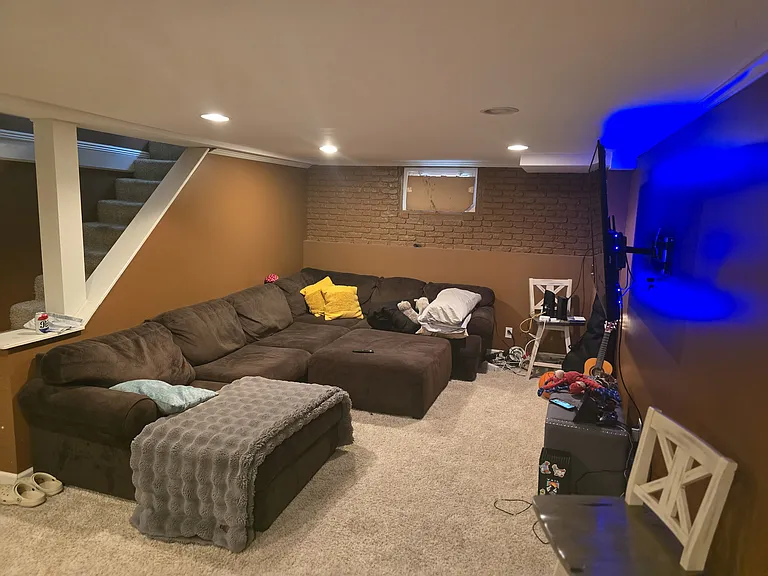 Basement Living Area