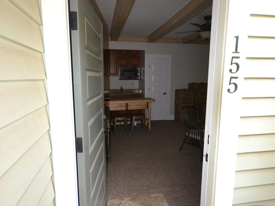Front entry behind code locked gate.