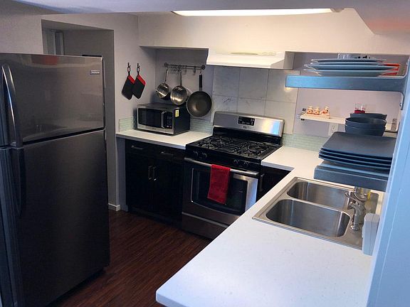 Kitchen with Gas Stove