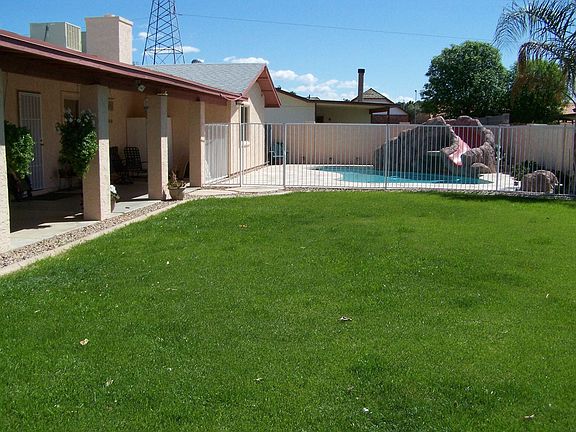 large covered patio