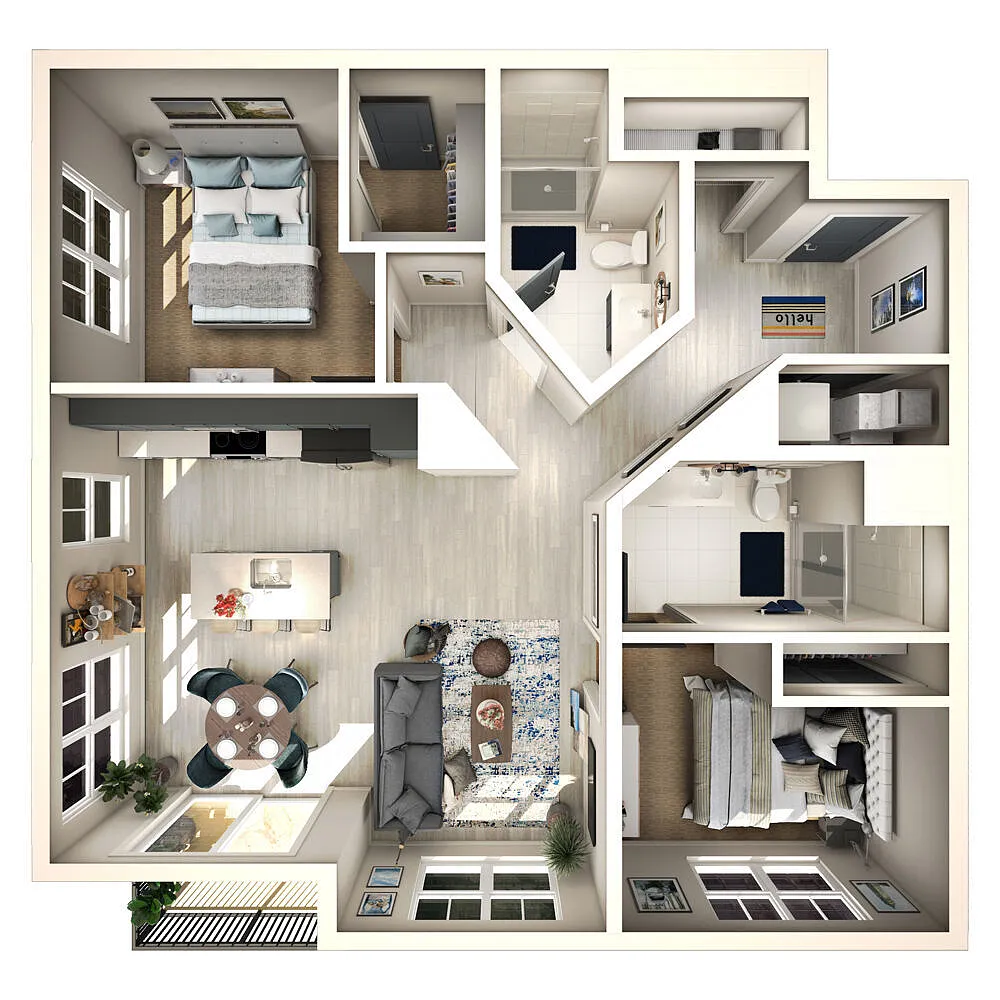 Floor plan Stevie