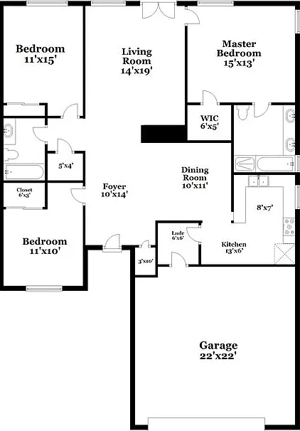 3 bed, 2.0 bath, 1459 sqft, $2,045 — Photo 2