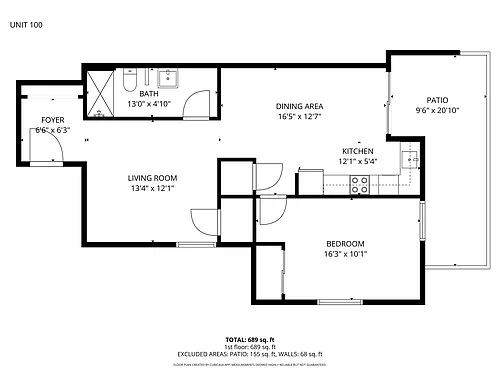 Floor plan 100
