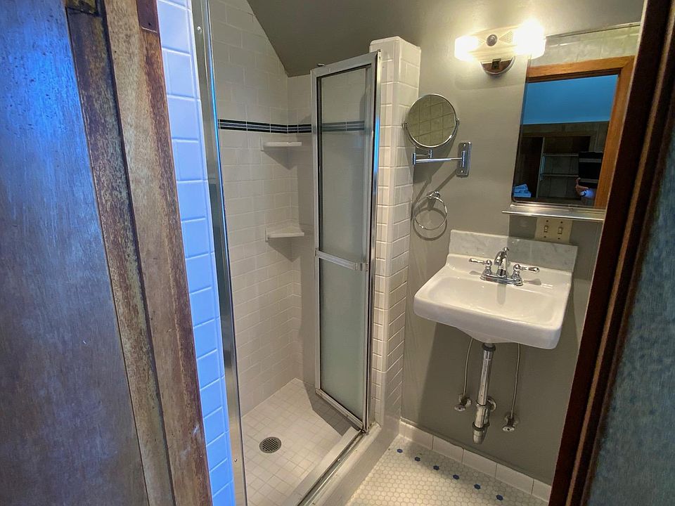 Full bathroom with window.