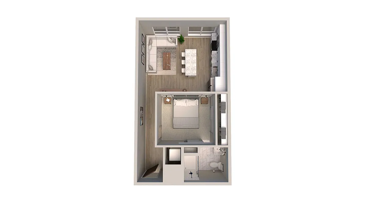 Floor plan E1