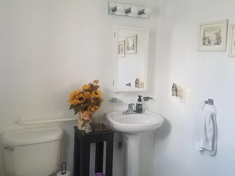 Large half bath