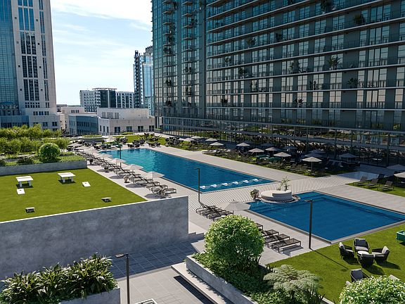 Massive Pool Deck & Hot Tub