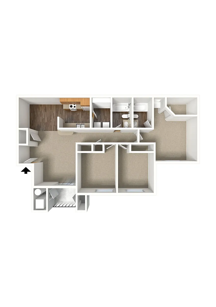 Floor plan Evergreen