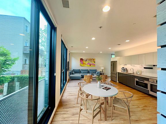 Dining / living / kitchen