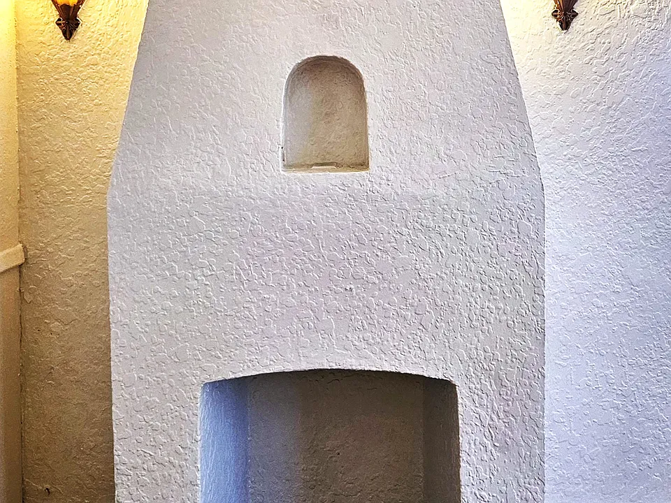 Fireplace in Master bedroom