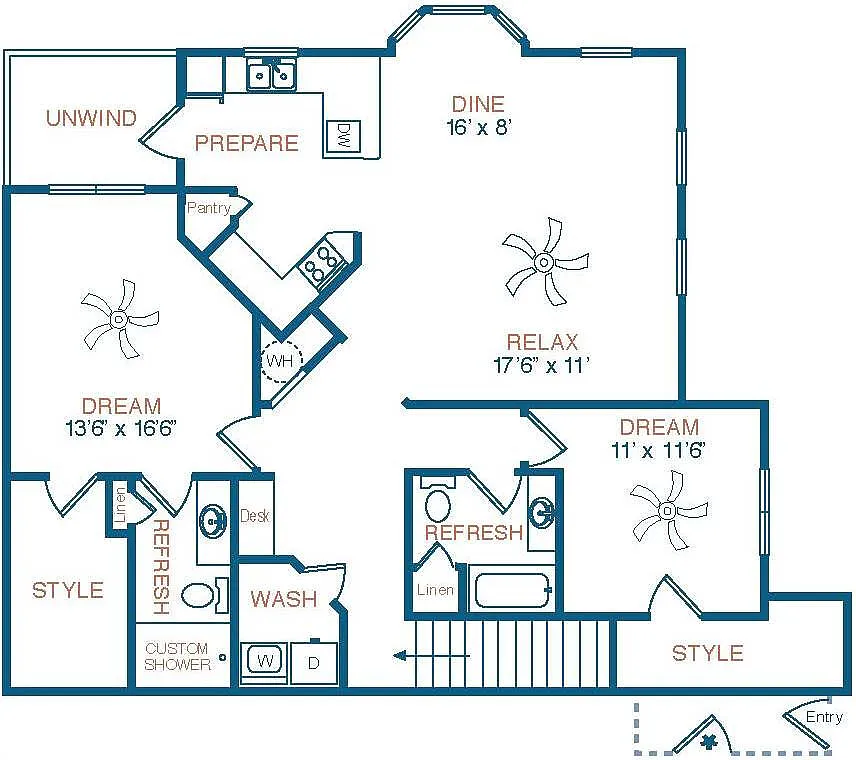 Floor plan B4