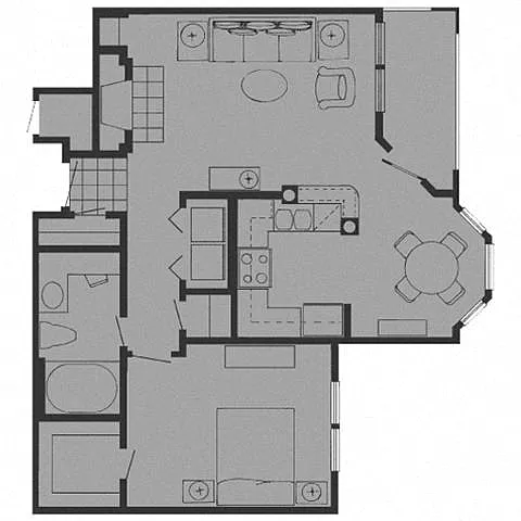 Floor plan B1