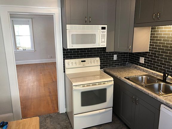 View into living room south wall