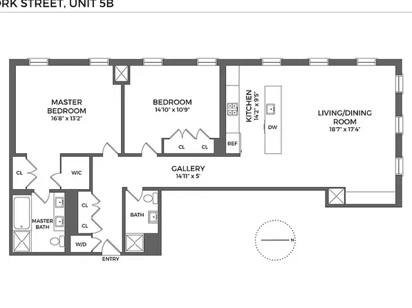 1 York Street 5B image 11 of 12