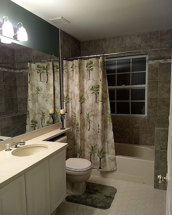 updated hall bathroom