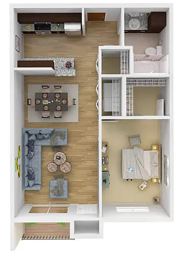 Floor plan Wellington