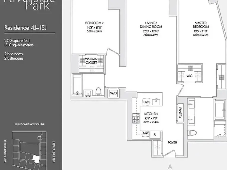 50 Riverside Blvd #10J — Photo 2